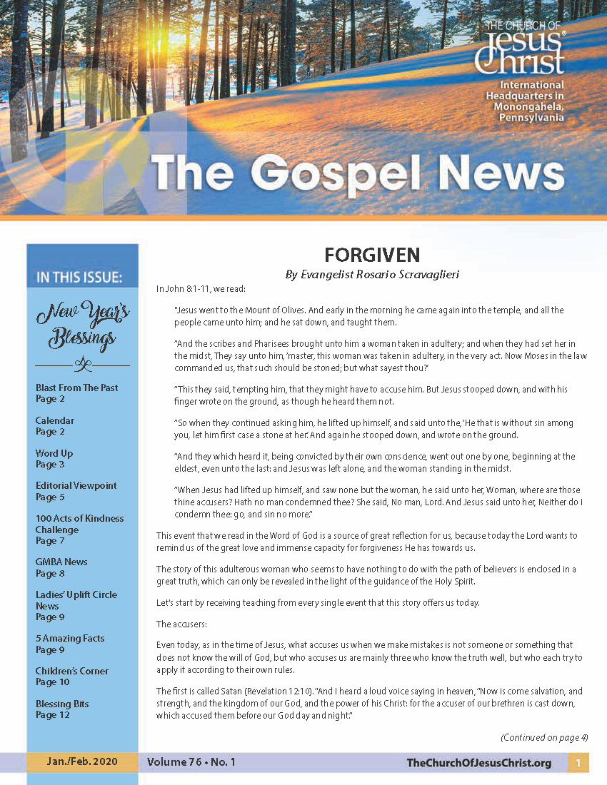January 2020 newsletter cover