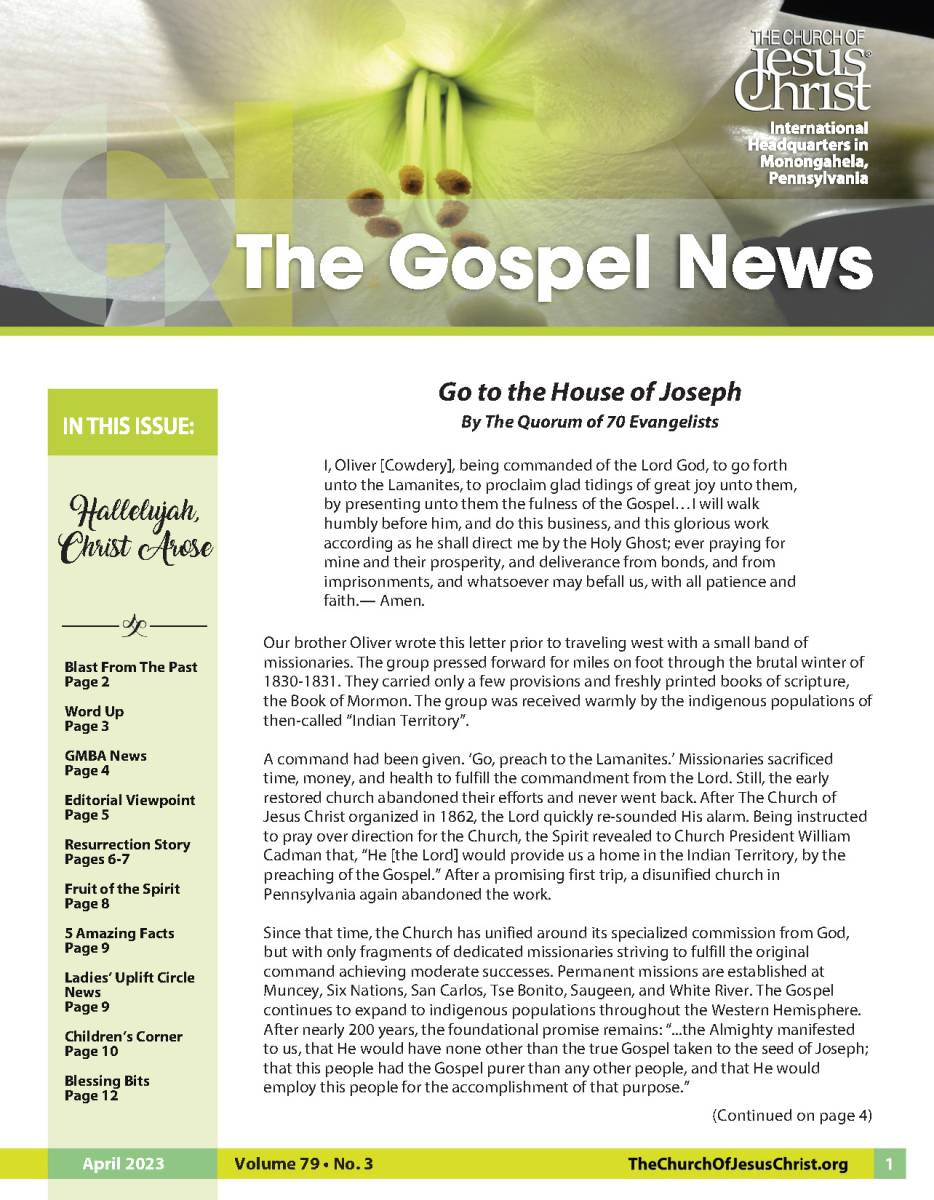 Gospel News April 2023