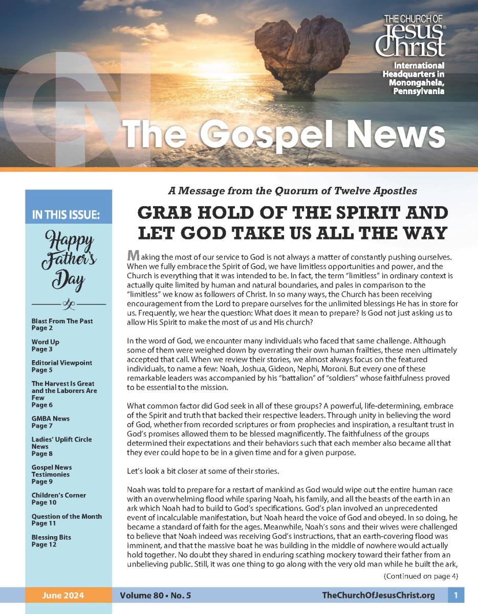 The Gospel News June