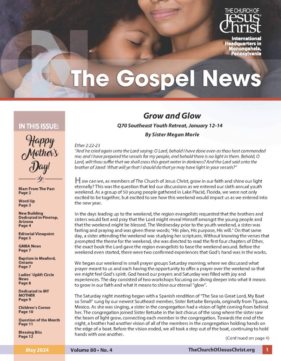 Gospel News May Cover