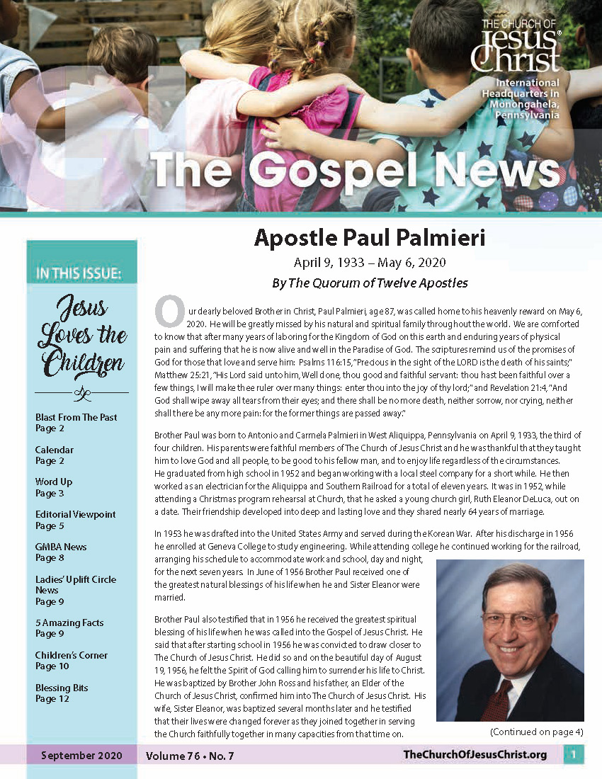 January 2020 newsletter cover