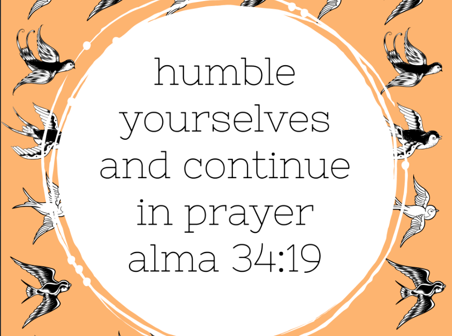 Spread the Good Word: Alma 34:19